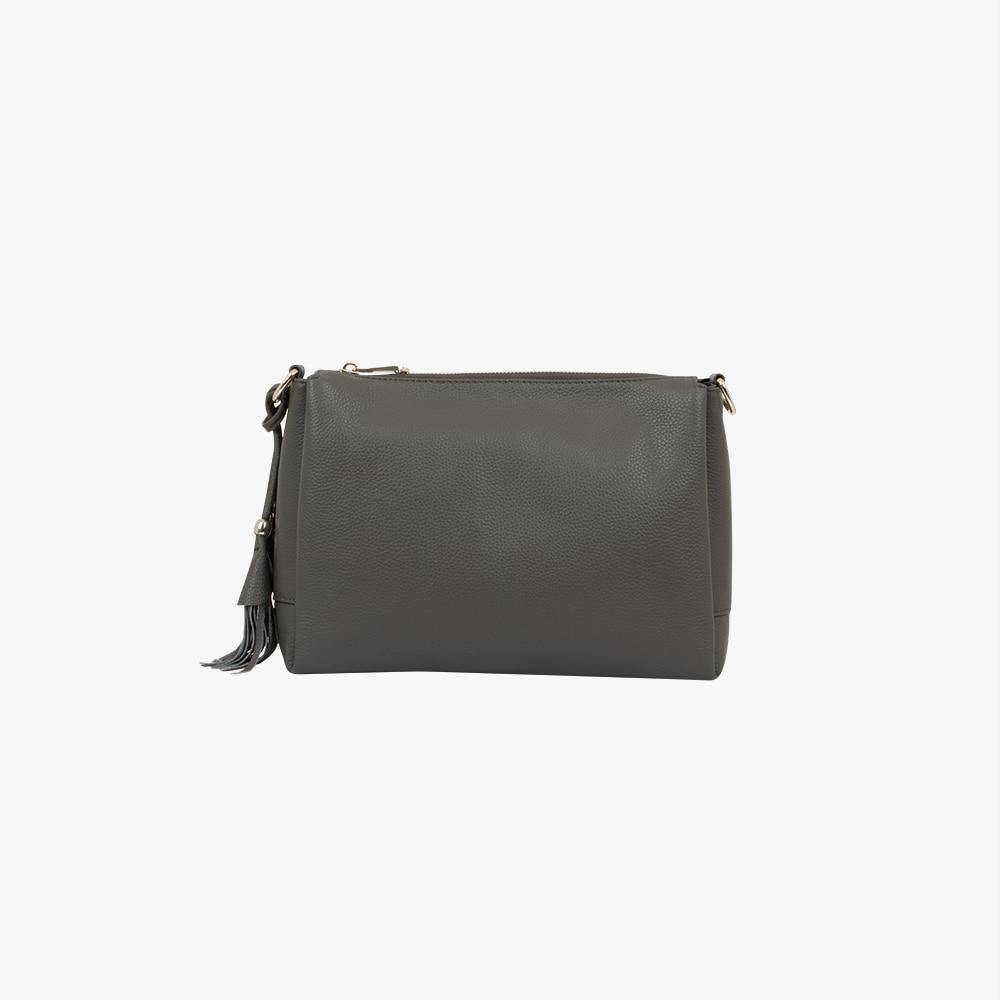 Solid Leather Tassel Cross Bag Secondary image