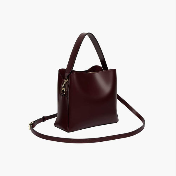 Aesther Ekme - Leather Tote Bag - Burgundy