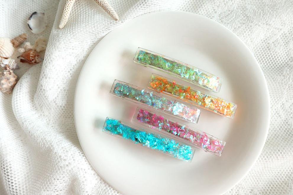 Aurora Square Hair Clip - HOLIHOLIC