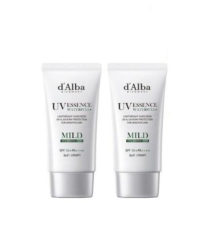 [d’Alba] 1+1 Waterfull Mild Sunscreen SPF50+ PA++++ - HOLIHOLIC