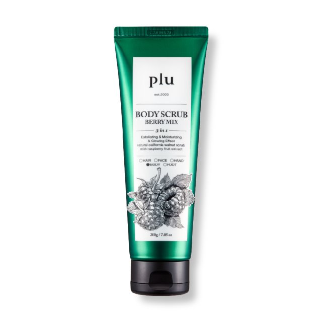 [plu] Body Scrub Berry Mix 200g