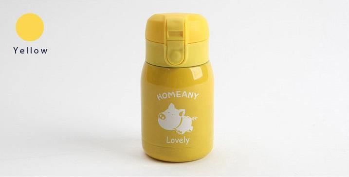 HOMEANY Vacuum Insulated Water Bottle 200ml– 5 Colors - HOLIHOLIC