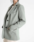 Soft Two Button Blazer - HOLIHOLIC