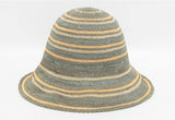 Urban Stripe Bucket Hat - HOLIHOLIC