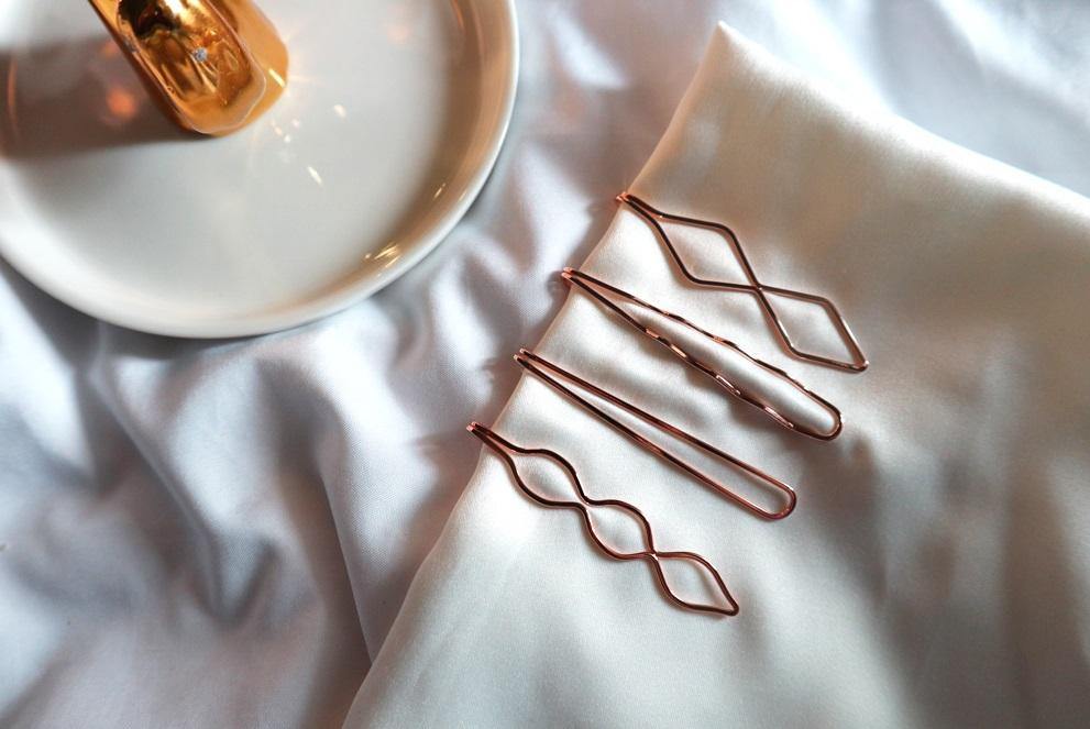 Crunky Hair Grip Set (4pcs) - HOLIHOLIC