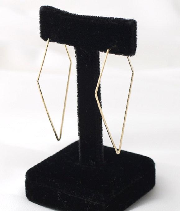 Rhombic Drop Earrings - HOLIHOLIC Main image