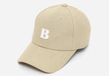 Simple B Baseball Cap - HOLIHOLIC